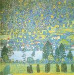 Unterach on Lake Attersee 1916